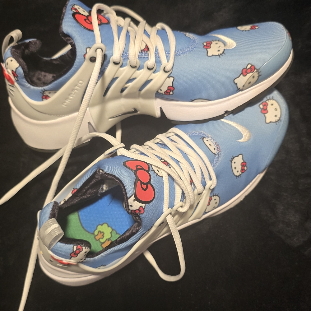 Nike Blue Hello Kitty Sneakers